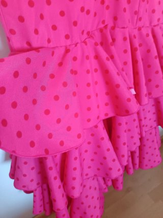 Vestido Flamenca Talla 46 Nuevo Con Etiqueta