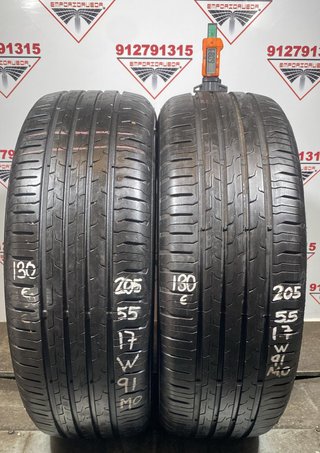 205 55 17 W CONTINENTAL RUEDA AL 90% VIDA UTIL