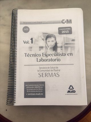 Temarios OPE Técnico Especialista Laboratorio