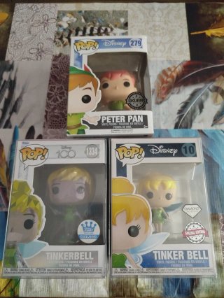 Funko Pack Peter Pan y Tinkerbell Disney