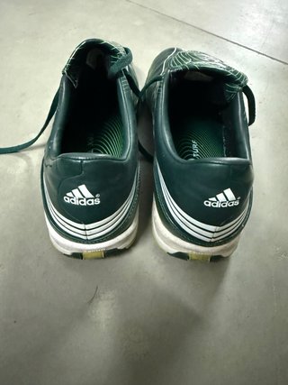 Botas multitacos Adidas verdes y blancas