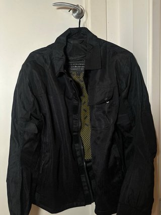 Chaqueta de moto VEMAR negra L