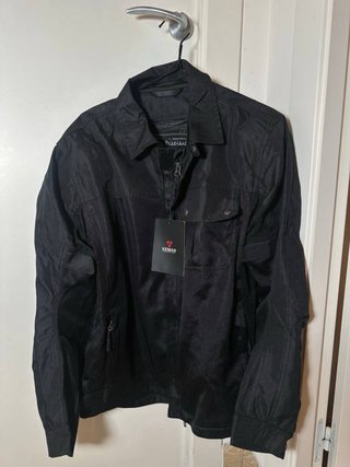 Chaqueta de moto VEMAR negra L