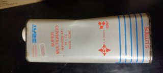 Lata Aceite 5L SEAT SUPER MULTIGRADO