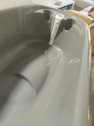 Bañera bebé Bebejou gris