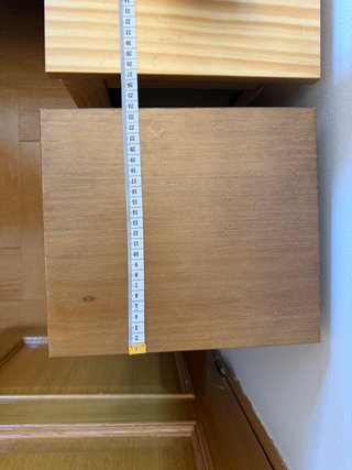 GRATIS HOY!! Pareja Cajoneras Madera Estrechas