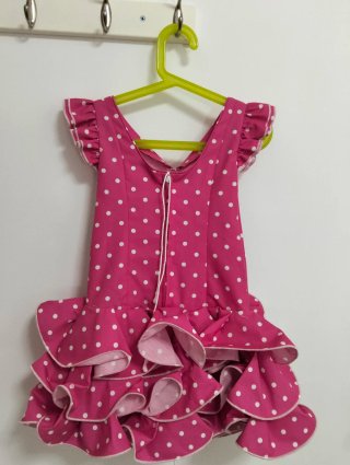 Traje Gitana Niña Talla 4
