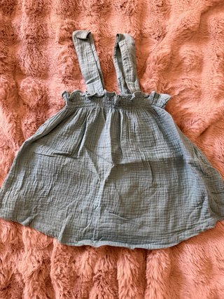 Blusa tirantes turquesa