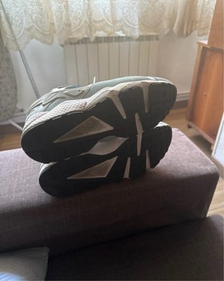 Zapatillas Nike Air Huarache Blancas y Verdes