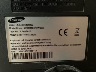 Televisor Samsung Negro