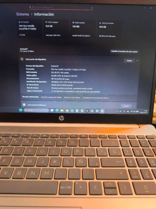 Portátil HP 15 Blanco