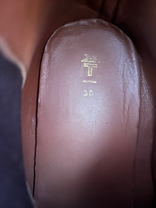 Botines de cuero marrones