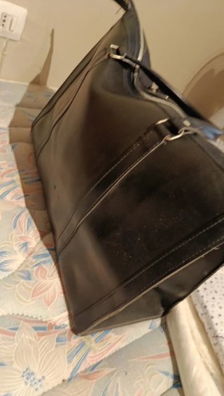Bolso de mano vintage negro