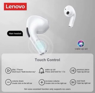 Auriculares Lenovo LP40 thinkplus Blancos