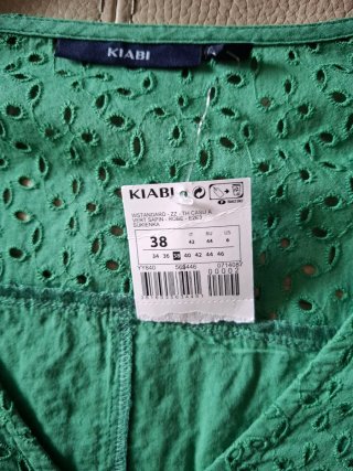 Abito KIABI donna verde taglia M
