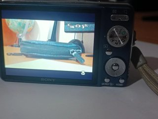 Sony Cyber-shot DSC-W230 12.1MP Fotocamera Blu