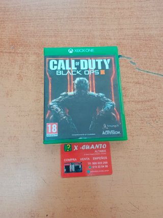 JUEGO XBOX ONE CALL OF DUTY BLACK OPS III