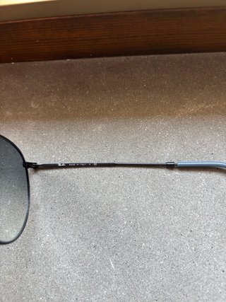Ray-Ban Round Metal Occhiali Nero/Blu