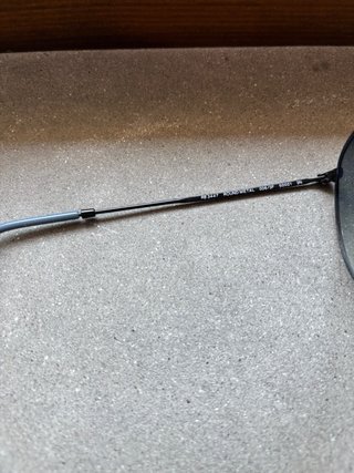 Ray-Ban Round Metal Occhiali Nero/Blu