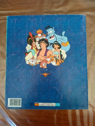 Álbum Panini Disney Aladdin Completo. Buen Estado