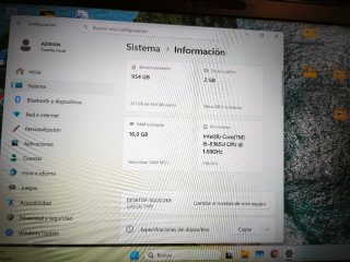 Portátil Dell 14 Negro