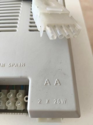 2 Balastros 2x26W Made in Spain
