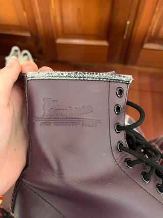 Botas Dr. Martens Morado Borgoña