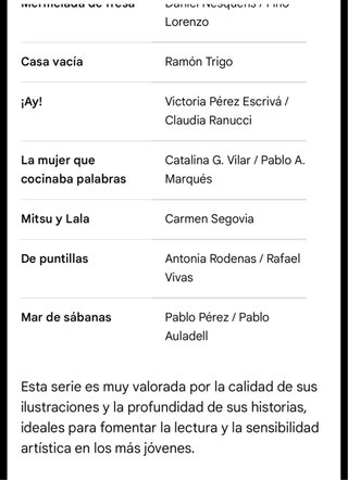 Colección de libros infantiles. Anaya. En estuche