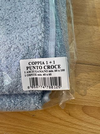 Coppia spugna blu