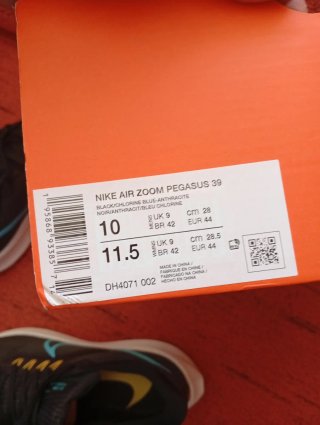Nike Air Zoom Pegasus 39 Negro/Azul