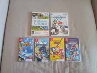 Caratulas Nintendo Switch y Wii