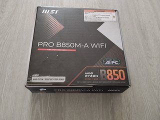 Placa base MSI Pro B850M-A Wifi 7 para AMD AM5