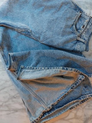 Falda larga denim Pepe Jeans con abertura frontal
