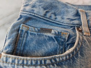 Falda larga denim Pepe Jeans con abertura frontal