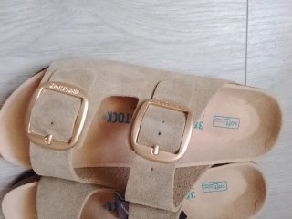 Sandalias Birkenstock Beige Talla 38
