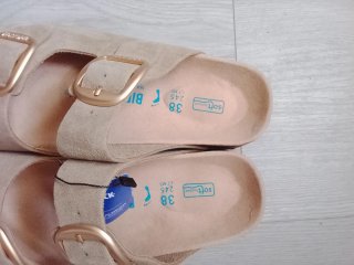 Sandalias Birkenstock Beige Talla 38