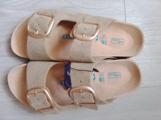 Sandalias Birkenstock Beige Talla 38