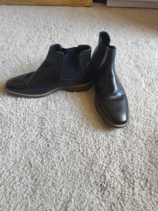 Botines de hombre negros