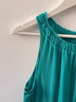 Vestido Zara Turquesa