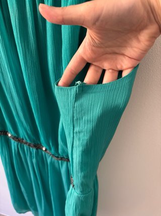 Vestido Zara Turquesa