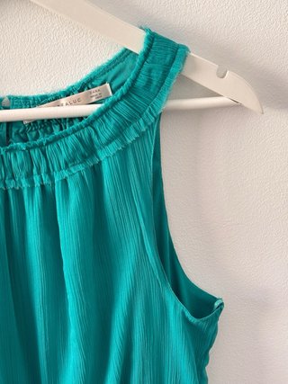Vestido Zara Turquesa