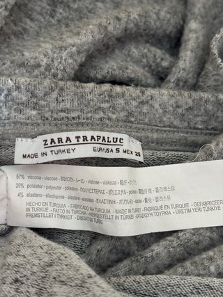 Jersey T.S amplio gris recto de Zara