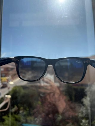 Gafas de sol Ray-Ban Wayfarer Black/Gradiente Grey