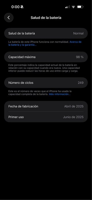 iPhone 16 Pro Max 256GB Oro Rosa