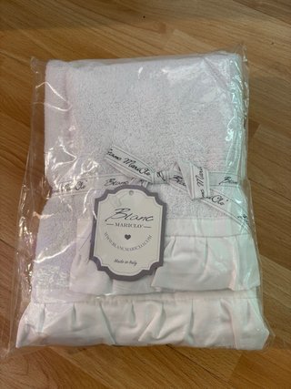 Coppia spugna Blanc Mariclo con gala