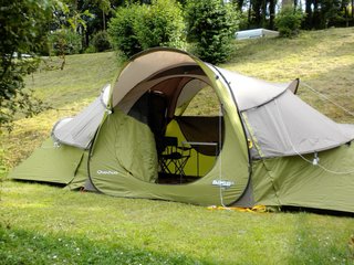 Tienda campaña Decathlon 2 habitaciones