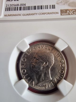 5 Lire Italia 1927 R - Vittorio Emanuele III