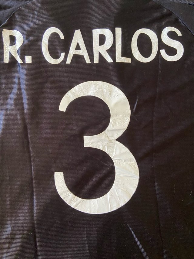 Camiseta Real Madrid Retro Teka Carlos 3
