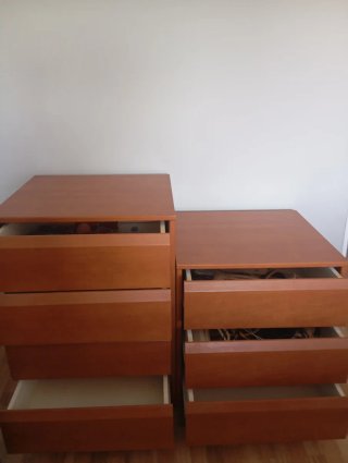 Conjunto de 4 cajoneras