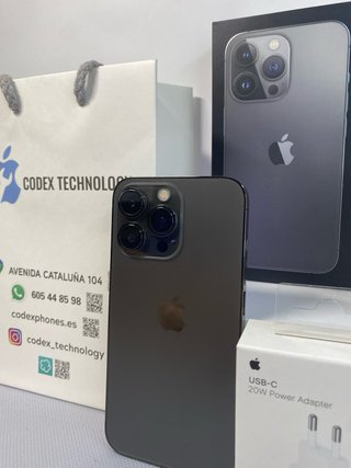 IPHONE 13 PRO NEGRO IMPOLUTO